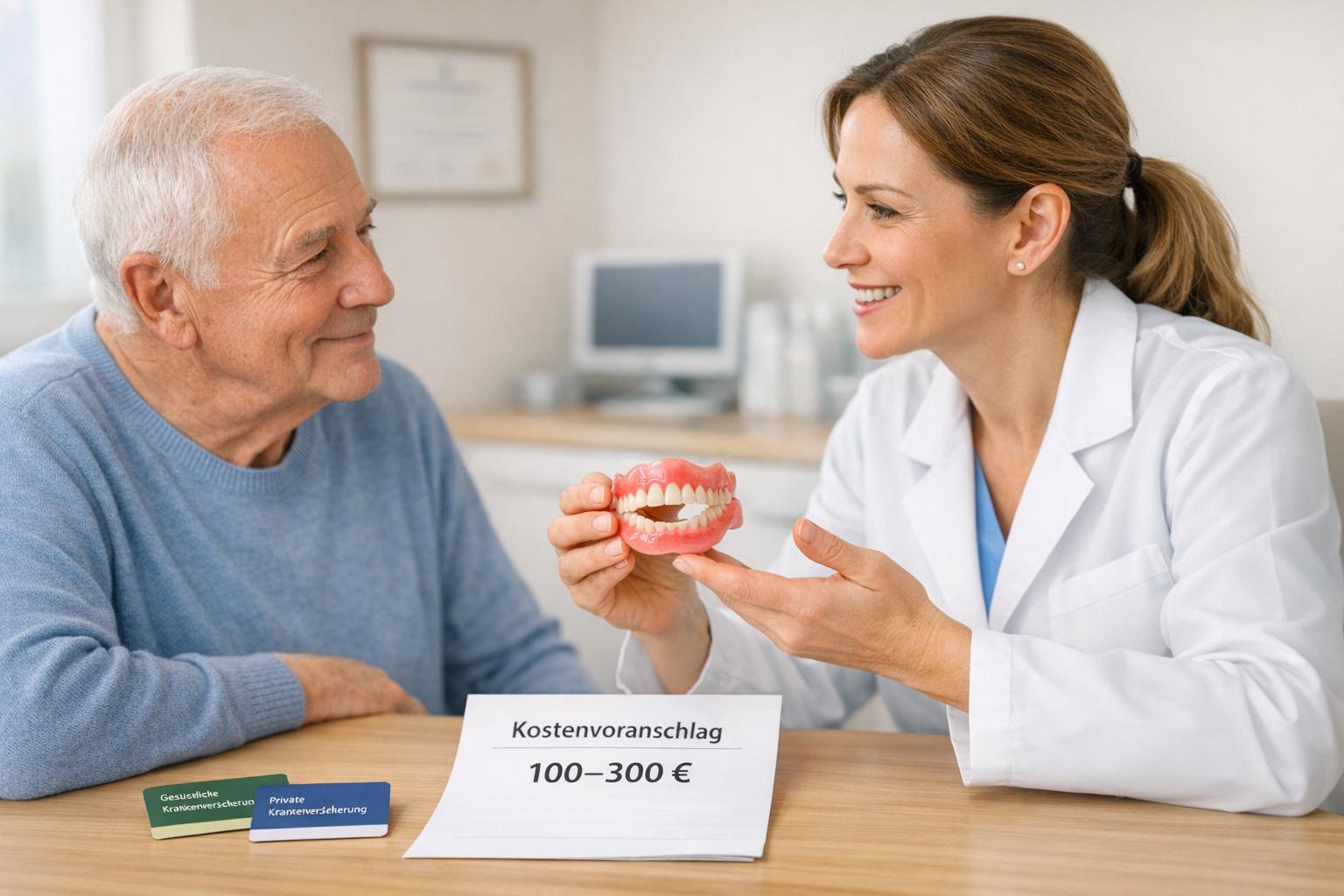 Unterfütterung der Prothese: wann nötig, Kosten, Erstattung